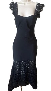 Women's Dresses Black Bodycon Dress Dress for Women Size Large - Picture 1 of 10