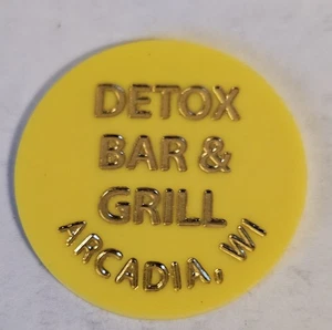Detox Bar & Grill Arcadia, WI Kunststoff gut für Medaille #2010 - Bild 1 von 2