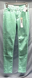 NWT Celebrity Pink Jeans Sz O/24 Jayden Skinny Green Stretch Pockets $44 - Picture 1 of 14