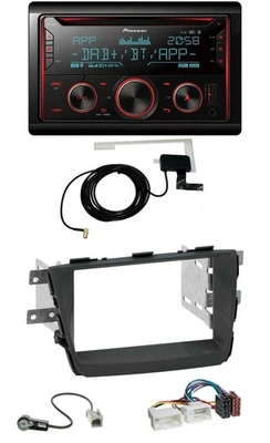 Pioneer 2DIN MP3 DAB USB CD Bluetooth Autoradio für Kia Sorento II XM Facelift 1 - Bild 1 von 4