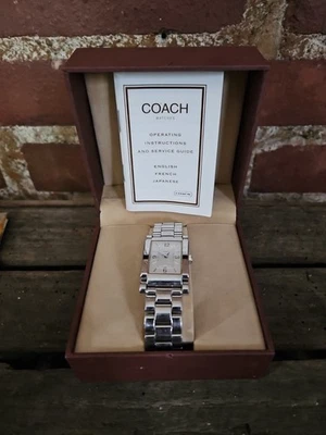 2000 Womens Untested Coach watch with original Box. - Image 1 of 4