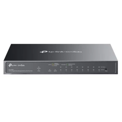 Tp-Link ES210GMP Omada 10-Port Gigabit Easy Managed Switch With 8-Port Poe+ Sfp/ - Image 1 of 2