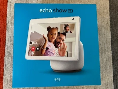 Amazon Echo Show 10 (3rd Generation) Glacier White Wireless Alexa Smart Speaker - Image 1 of 4
