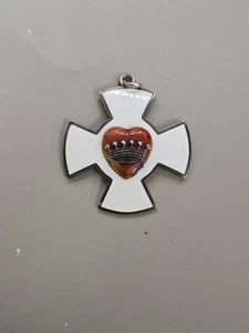 Antique Daughter Of Rebekah Sterling Silver Chivalry Medal - Picture 1 of 4