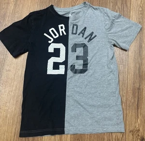 Air Jordan 23 YOUTH TShirt XL Athletic Short Sleeve Two Tone - Picture 1 of 4