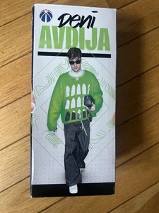 2024 Deni Avdija BOBBLEHEAD Green Sweater 1/31 SGA Washington Wizards NBA Jan 31 - Bild 1 von 5