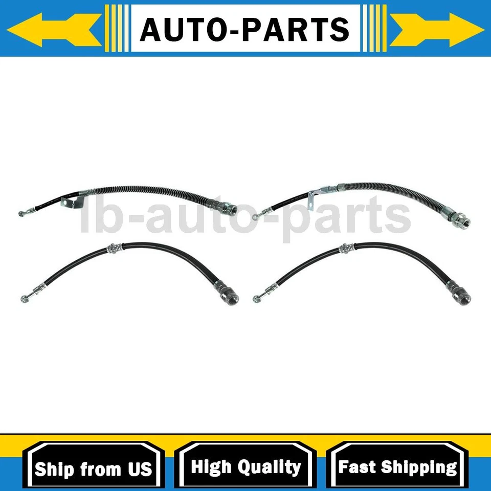 4X Front Rear Brake Line Hose Centric Parts For For Hyundai Elantra 2004-2004 - Image 1 of 4