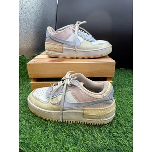 Nike- AF1- Pink/purple/blue/white-Size 7.5W - Picture 1 of 10