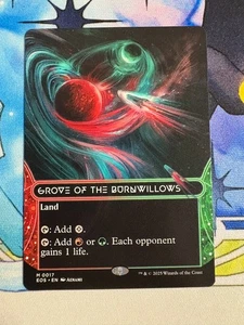 2025 MTG Edge Of Eternities Grove Of The Burnwillows Borderless #17 - Picture 1 of 2