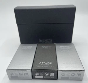 La Prairie Skin Caviar Travel Sample Set Luxe Cream Eye Lift Luxe Eye Cream 3 Pc - Picture 1 of 8