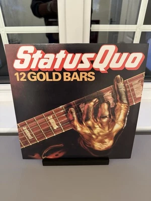 Status Quo 12 Gold Bars Vinyl LP Like New Condition - Image 1 of 3
