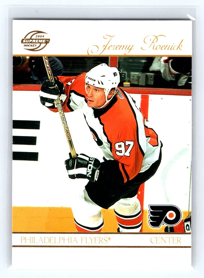 2003-04 Pacific Supreme #75 Jeremy Roenick Philadelphia Flyers - Image 1 of 2