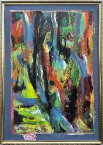 Rolf Gjedsted Abstrakte Komposition Moderne Kunst aus Dänemark  100x70cm  - Bild 1 von 14