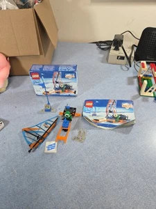 LEGO Town: Ice Surfer (6579) - Minifig, Surfsail, and recon control INCOMPLETE - Picture 1 of 11
