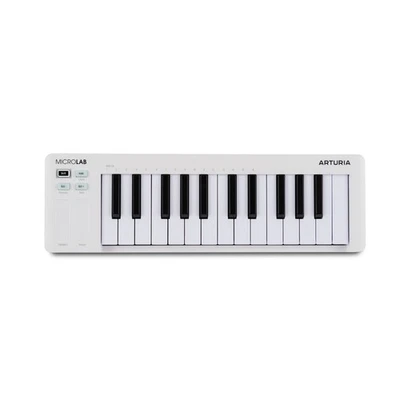 Arturia MicroLab mk3 25-Key Universal MIDI Controller (White) - Image 1 of 4