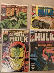 Marvel The Incredible Hulk Comic And She Hulk LOT Issues 4 Comics - Picture 1 of 5