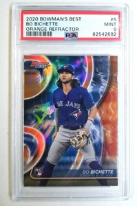 Bo Bichette 2020 Bowman's Best #5 Orange Refractor /25 PSA 9 MINT Rookie RC