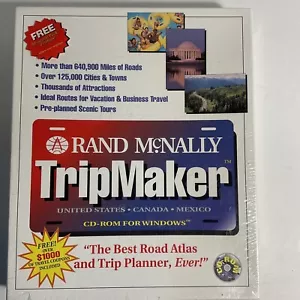 Rand McNally TripMaker 1994 Sealed New - Picture 1 of 5