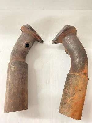 2004 GMC Savana 3500 flange de escape motorista e passageiro 6.0L gasolina conjunto de 2 - Imagem 1 de 4