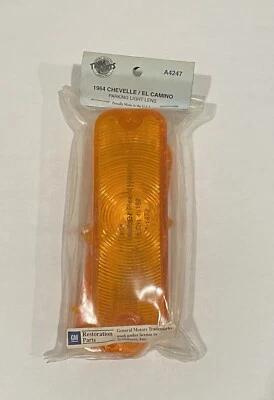Chevrolet Chevelle/El Camino 1964 par de lentes de estacionamiento ámbar, A4247 Foto 1 de 4