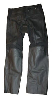 Pantalones de mezclilla para mujer Triumph Kate genuinos de cuero negro para motocicleta MLLS14110-3L Foto 1 de 3