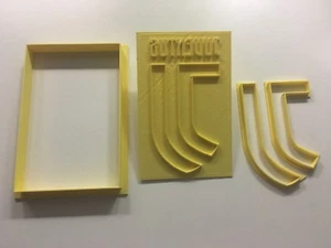 Formine Scudetto Juve Juventus Calcio Formina Biscotti Cookie Cutter Pdz 10 Cm - Picture 1 of 1