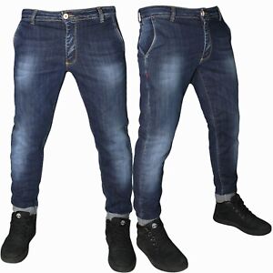 Jeans Uomo Klixs Denim Tasca America slim Fit Pantaloni elasticizzati 1166