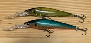 Lotto 2 Duel YO-ZURI HARDCORE LB-90(SP). - Foto 1 di 11