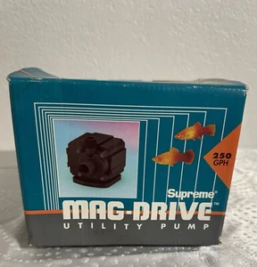 DANNER MAG-DRIVE SUPREME 2 - 250 GPH WATER PUMP - New Old Stock - Picture 1 of 8