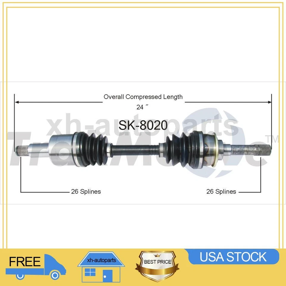 Se adapta a Chevrolet Tracker 1999~2004 1X eje delantero derecho TrakMotive CV Foto 1 de 1