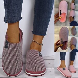 Women's Autumn Plush Winter Thick Soled Slippers Cotton Home Warm Slippers And