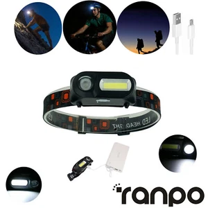 1X 3X 5X Linterna LED Faros Recargables 6 Modelos USB Luz Principal - Imagen 1 de 12