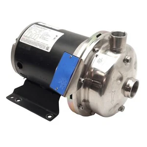 Marathon 056T34D5845D Jet Pump, 3PH 208-230/460VAC, 1/2HP, 1 & 1-1/4in NPT Ports - Picture 1 of 6