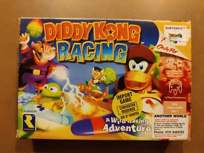 Diddy Kong Racing Nintendo 64 N64 NTSC RARE Hong Kong release. Boxed with Manual - Image 1 of 4