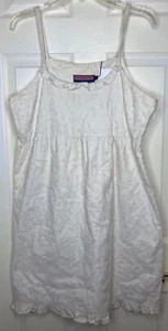 NEU MIT ETIKETT Damen VINEYARD REBEN weißgold Sternenlicht Seesternkleid Gr. 14 Leinen - Bild 1 von 5