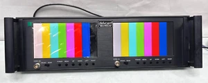 Delvcam DELV-RCLCD Dual 7" Rackmount LCD Monitor Panel - Photo 1 sur 3