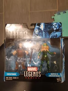 2017 HASBRO MARVEL LEGENDS EXECUTIONER & ENCHANTRESS 4" ACTION FIGURE MIP THOR - Picture 1 of 2
