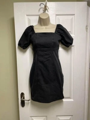 Nuevo Look 915 Generación Niña 13 Años Negro Vaquero Vestido Nuevo con Etiquetas Envío Gratuito Foto 1 de 4