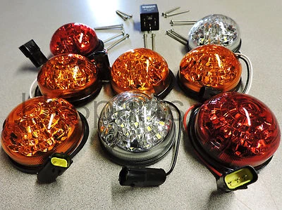Land Rover Defender 90/110 Kit de Lâmpadas de Atualização LED 73 MM Estilo Led Luz DA1192 - Imagem 1 de 4