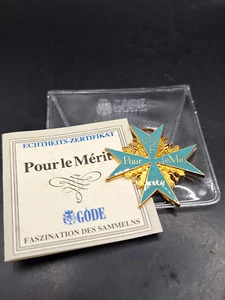 Pour le Merite Order Iron Cross Badge Militaria Collector Made - Picture 1 of 2