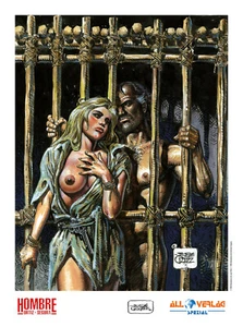 HOMBRE GESAMTAUSGABE #3 VZA deutsch JOSE ORTIZ+ANTONIO SEGURA lim 111+ Artprint - Picture 1 of 2