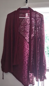 Junior sweater Lg Red No Boundaries - Picture 1 of 3