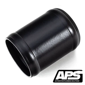 APS Aluminium Luft/Kühlmittel/Ladeluftkühler Legierung Schlauchverbinder schwarz 89 mm Außendurchmesser - Bild 1 von 1