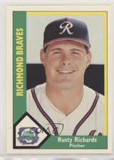 1990 CMC AAA/ProCards A & AA Packs Rusty Richards #280