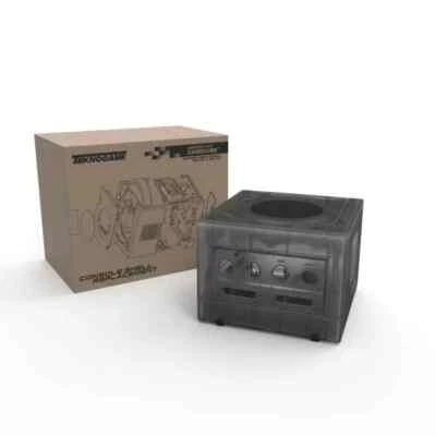 TeknoGame Console Shell Replacement Housing Kit for Nintendo GameCube Smoke