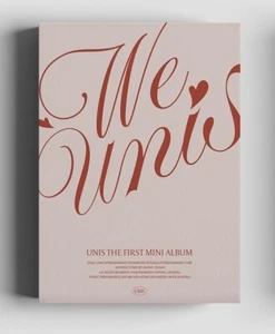 UNIS 1st Mini Album WE UNIS START Ver CD+84p P.Book+P.Card+Sticker+Holder+Poster - Picture 1 of 12