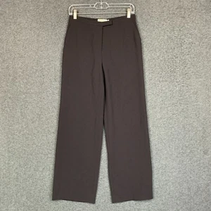 Calvin Klein Pants 6 NOS Womens Straight Relaxed Brown Wool Trouser 28x30 - Bild 1 von 12