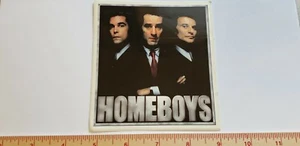 VTG 90's SERIAL KILLER GOODFELLAS HOMEBOYS GANGSTER NOS SKATEBOARD DECK STICKER - Picture 1 of 1