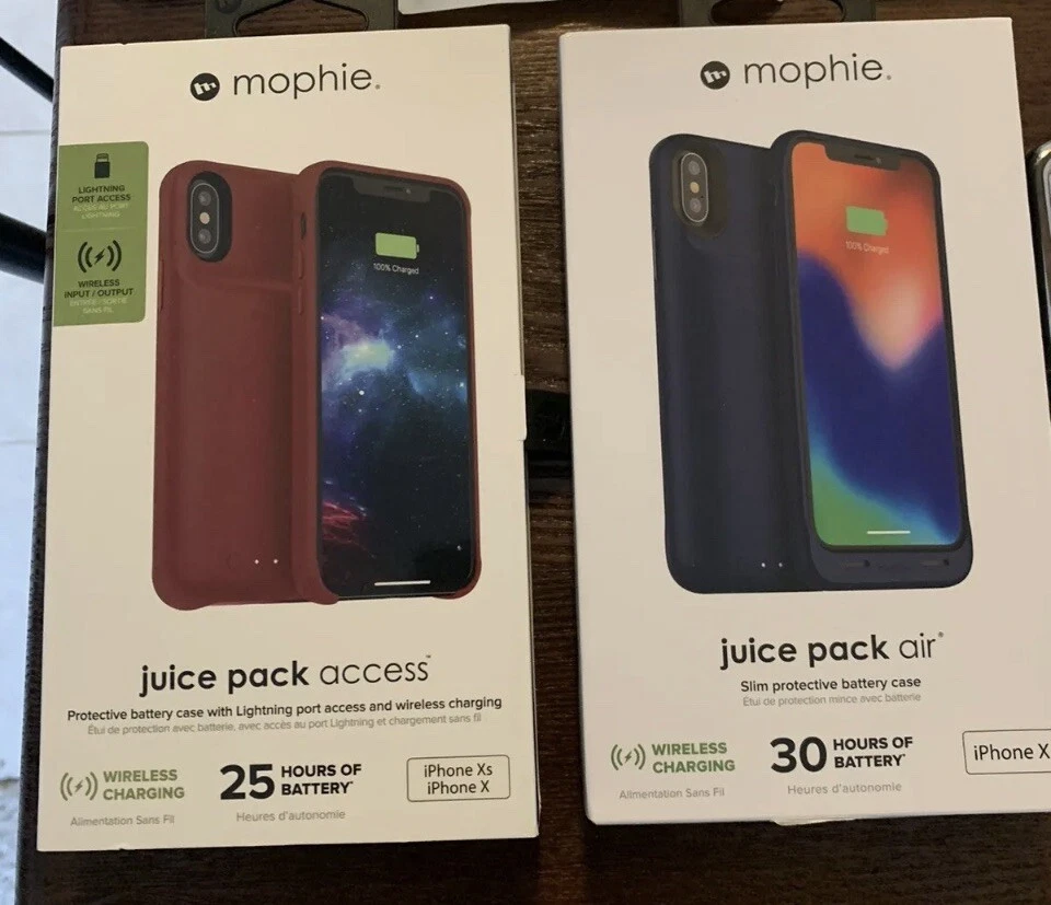 Nuevo Mophie Juice Pack Acceso y Aire IPHONE X/XS Foto 1 de 1