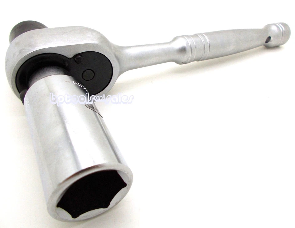 Pro 1/2" Scaffold Ratchet 7/8" DR. 6 Point Socket Ratchet Wrench Hammer HeadTool - Image 1 of 1
